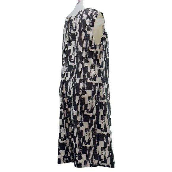 JONATHAN MARTIN Women's Black & White Abstract Polyester Stretch Plus Size 20 - Picture 3 of 11